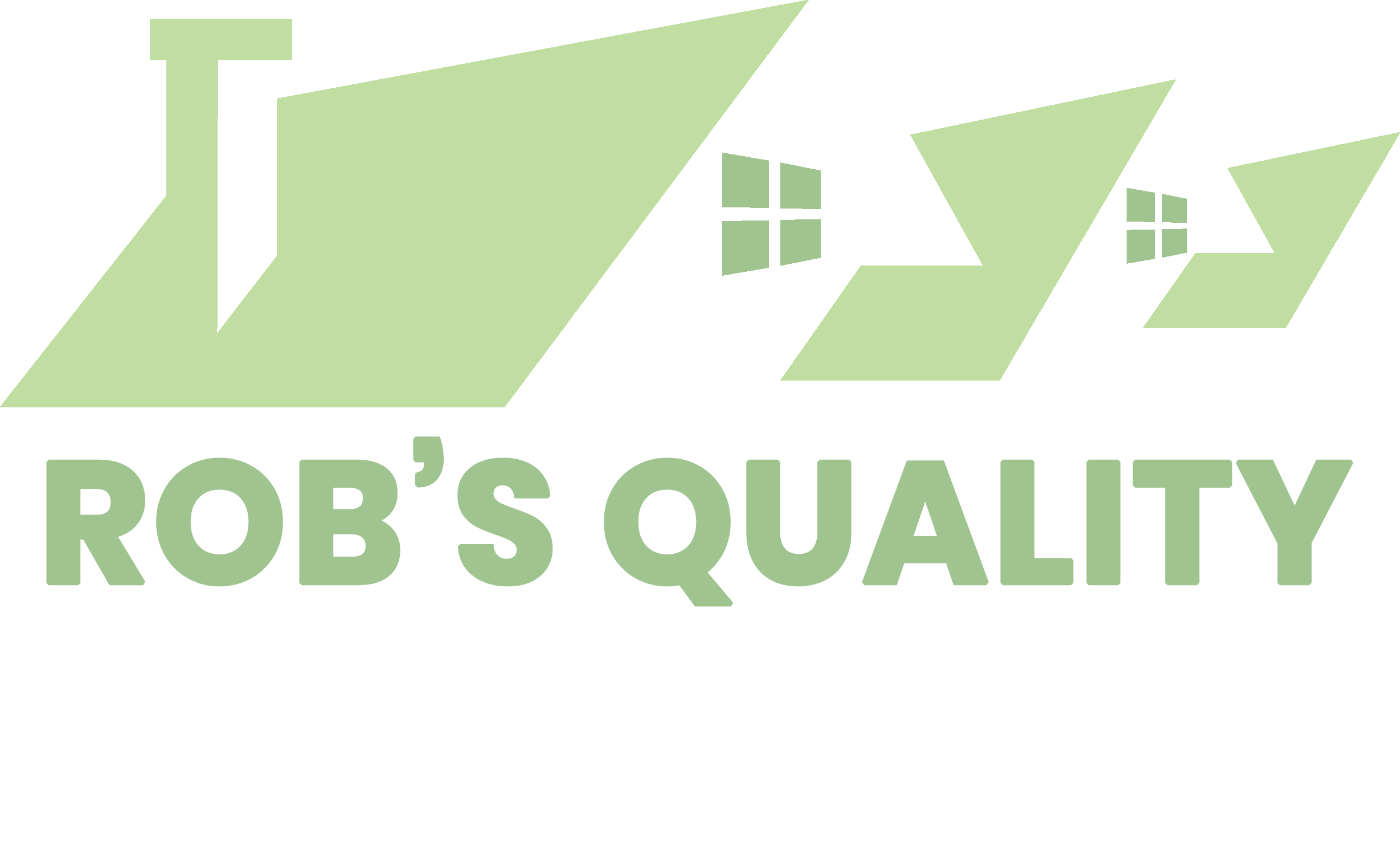 Rob's Quality Roofing Logo